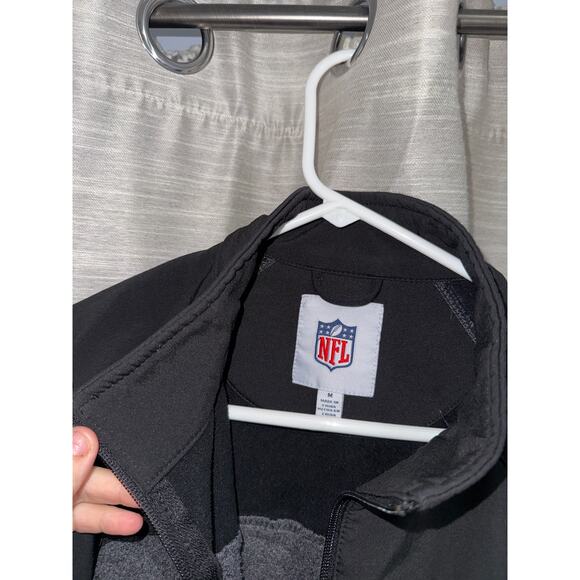 NFL Las Vegas Raiders men’s fleece quarter zip size medium - Picture 3 of 6